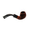 Pipa Gasparini Bent Apple radica sabbiata marrone T01125A