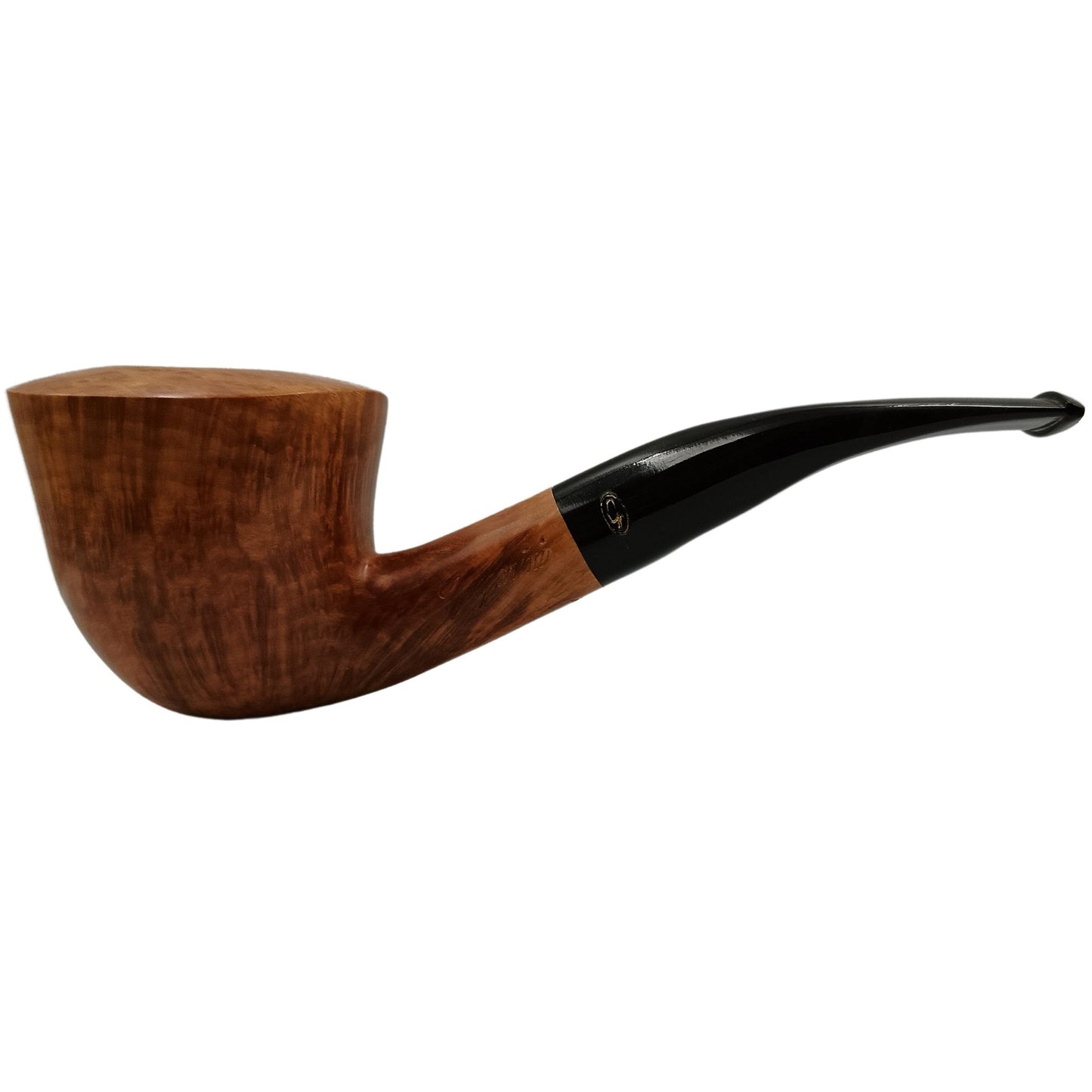 Pipa Gasparini Fatta a Mano Half Bent Dublin con Bocchino 9 mm