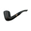 Pipa Gasparini Fatta a Mano Half Bent Dublin con Doppia Veretta Oro Madreperla e Bocchino 9 mm