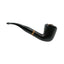 Pipa Gasparini Fatta a Mano Half Bent Dublin con Doppia Veretta Oro Madreperla e Bocchino 9 mm