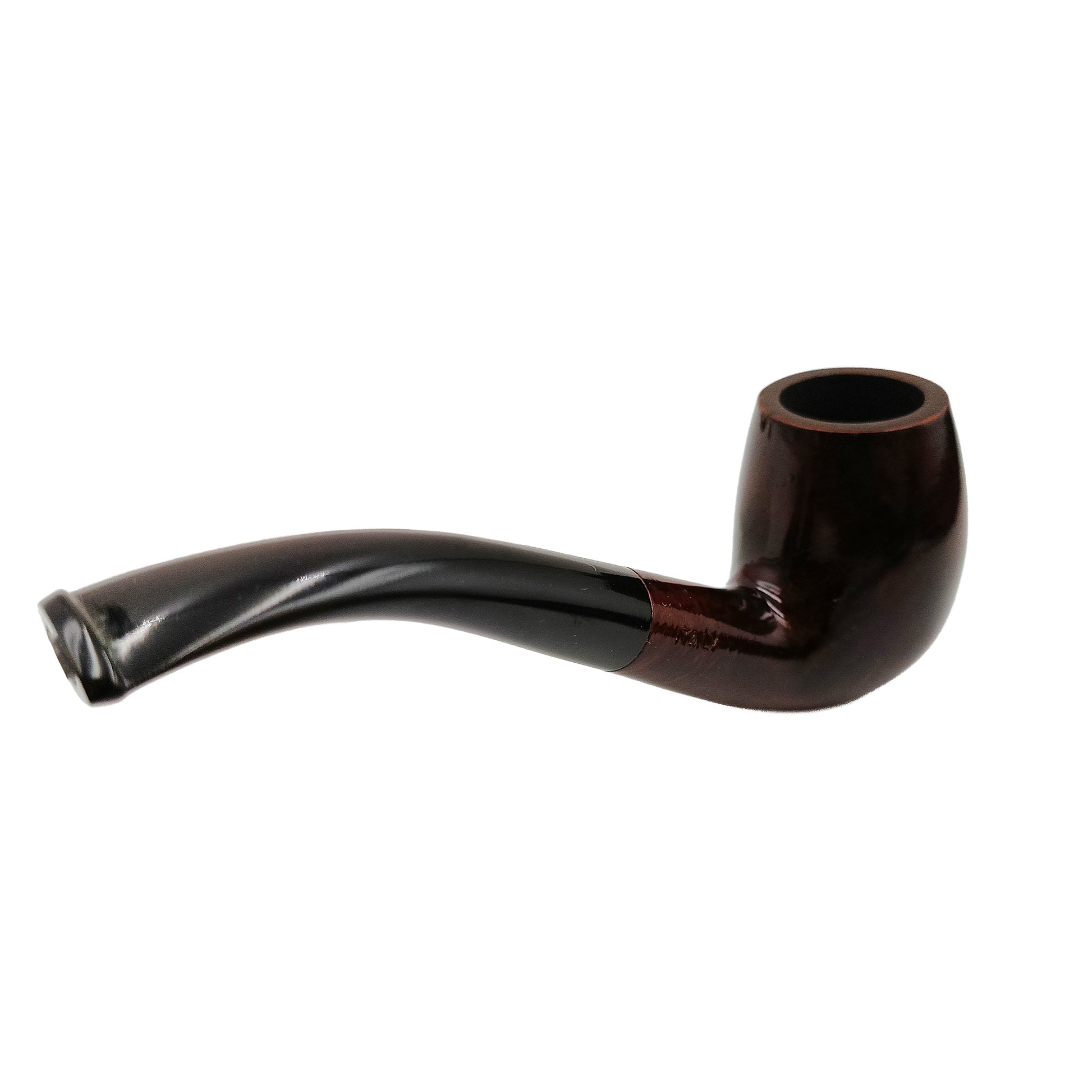 Pipa Gasparini Mignon Bent Billiard compatta radica T01300
