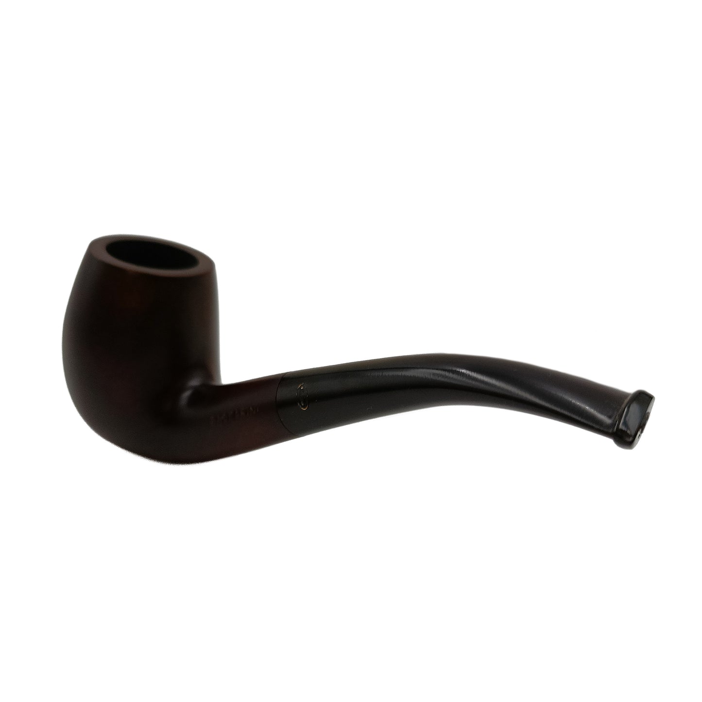 Pipa Gasparini Mignon Opaca Bent Billiard con Bocchino 3 mm