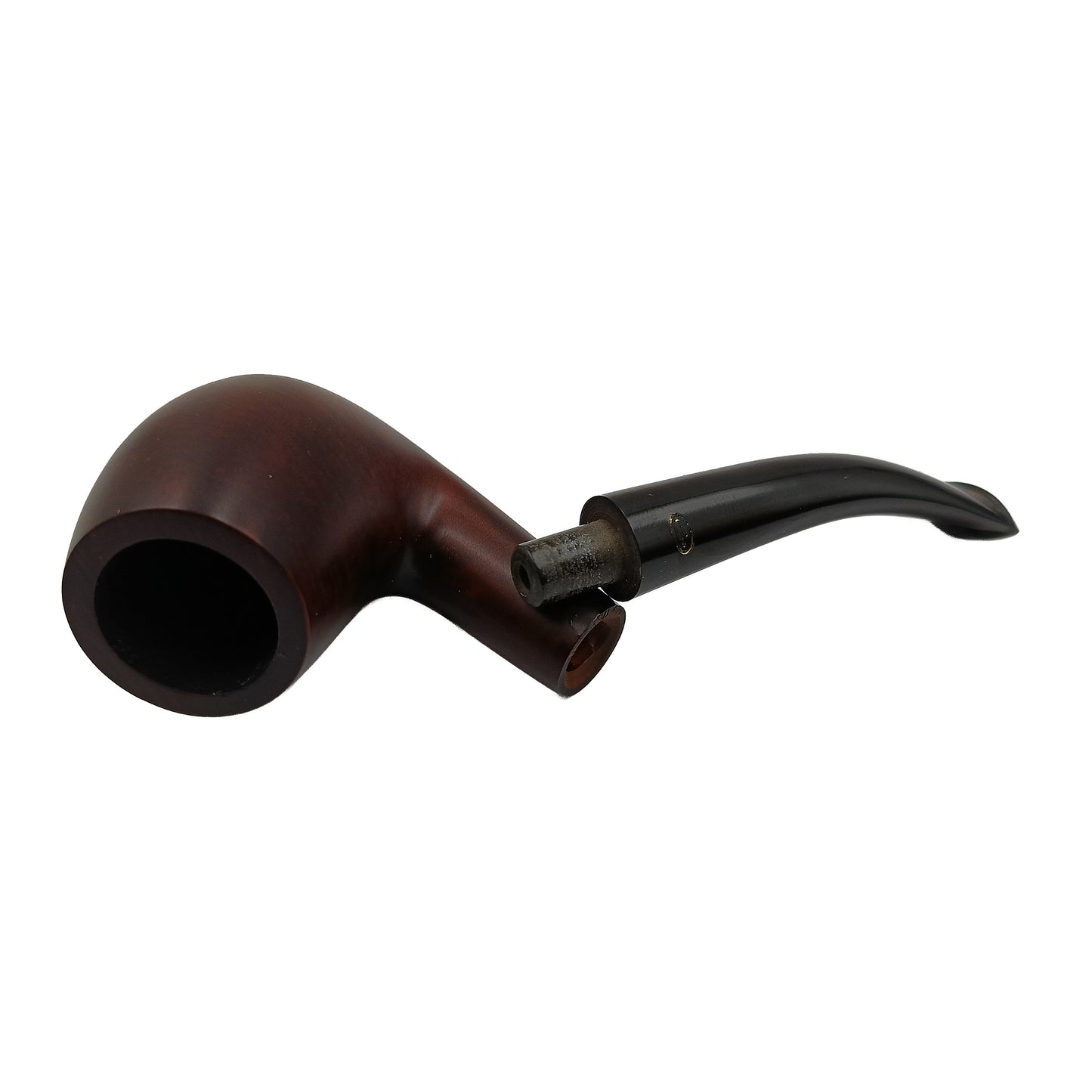 Pipa Gasparini Mignon Opaca Bent Billiard con Bocchino 3 mm