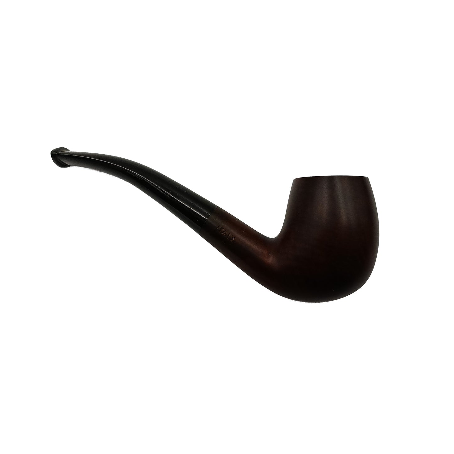 Pipa Gasparini Mignon Opaca Bent Billiard con Bocchino 3 mm
