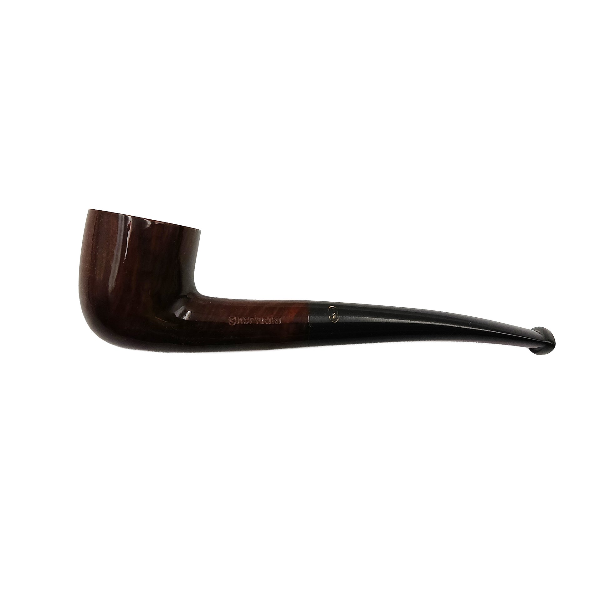 Pipa Gasparini Mignon Quarter Bent Billiard T01310 vista laterale
