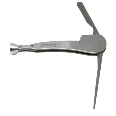 Curapipe Atomic 3 funzioni in acciaio inox con custodia PU effetto pelle