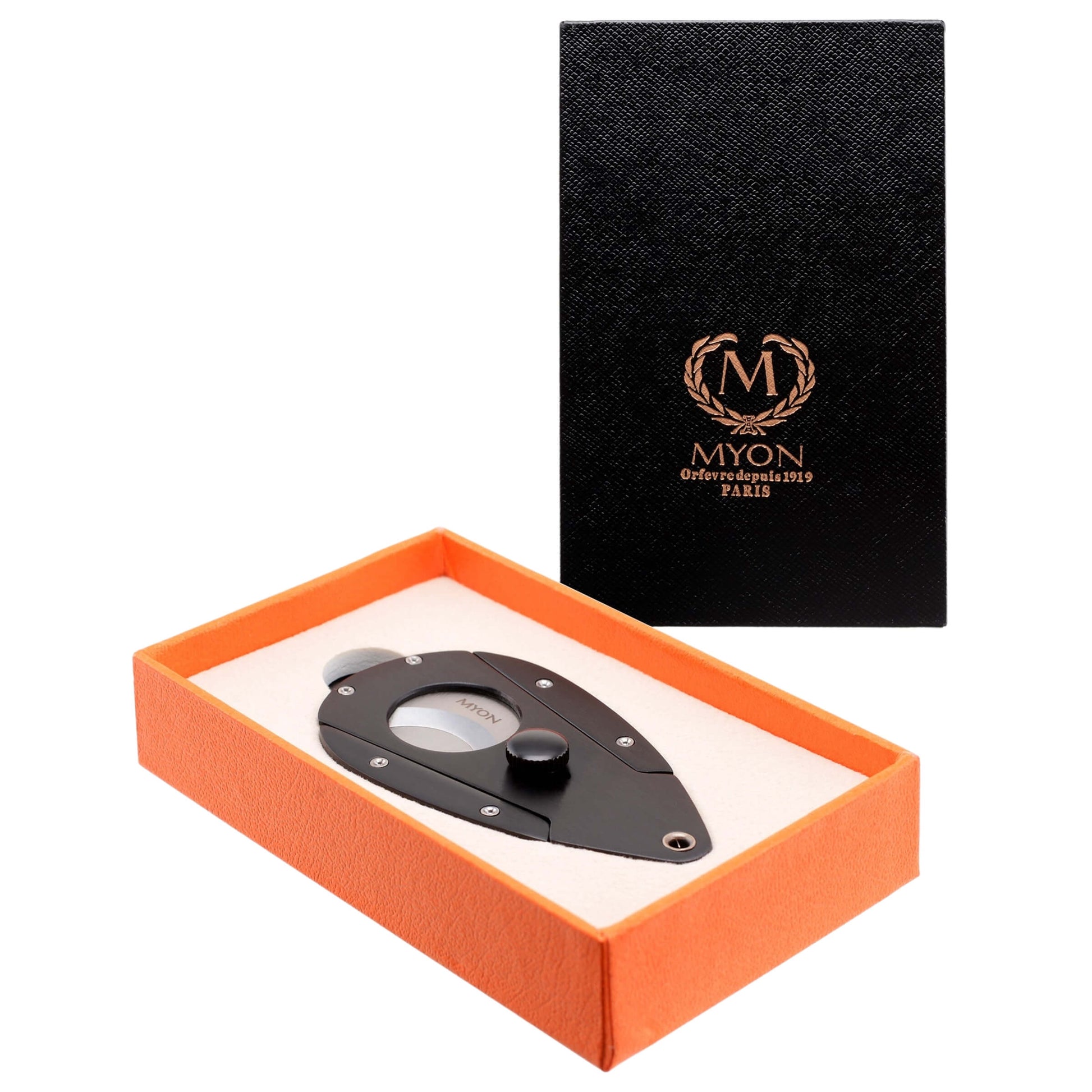 Tagliasigari Myon Racing Edition con custodia e scatola regalo