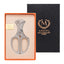 Forbice Tagliasigari Myon in Acciaio Inox Lucido con Custodia in Pelle e Confezione Regalo - 1861400