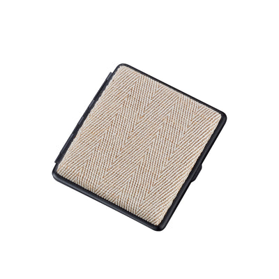 Porta sigarette Natural Weaves vista frontale intrecci T05053J