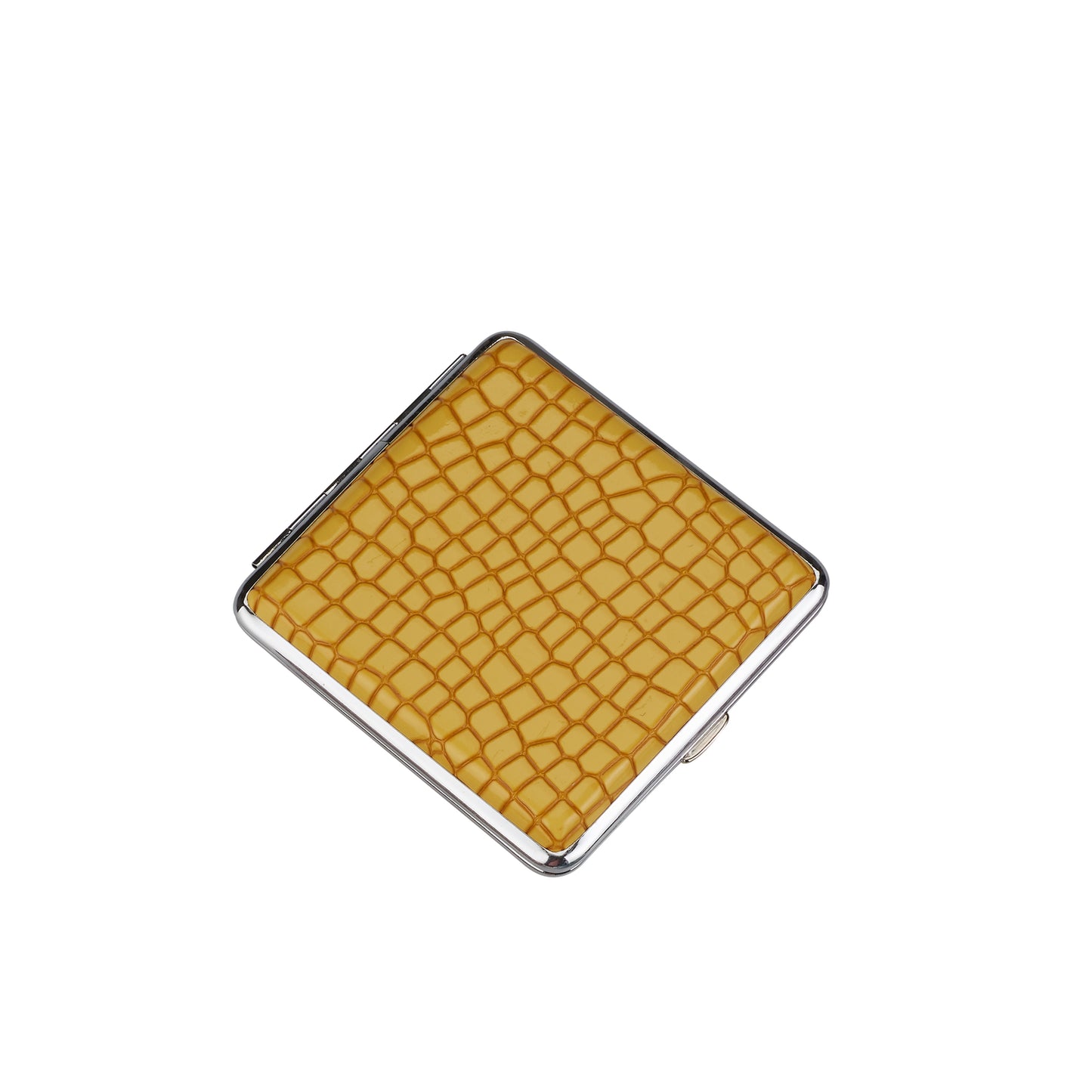 PORTA SIGARETTE IN METALLO EFFETTO CROCO CHIC - 40519051