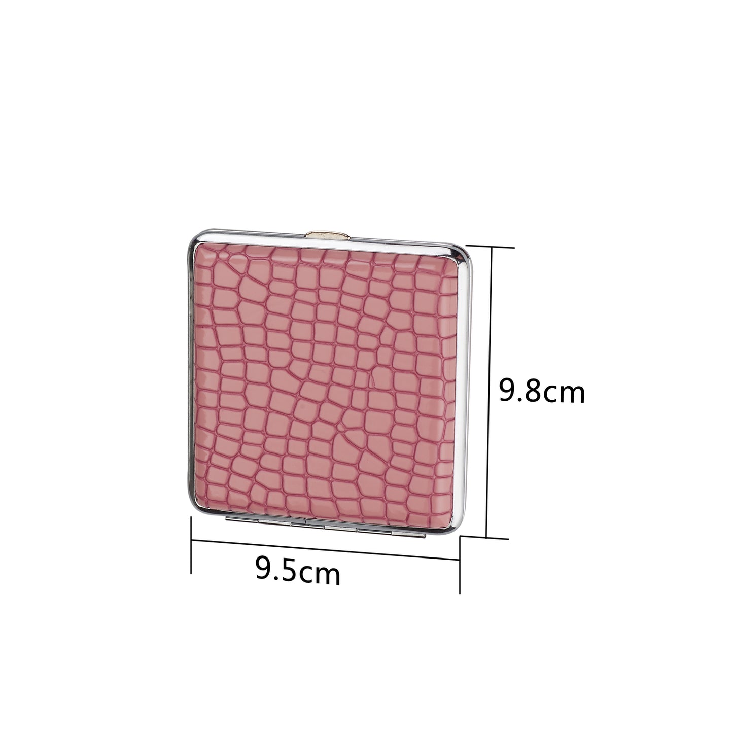 PORTA SIGARETTE IN METALLO EFFETTO CROCO CHIC - 40519051