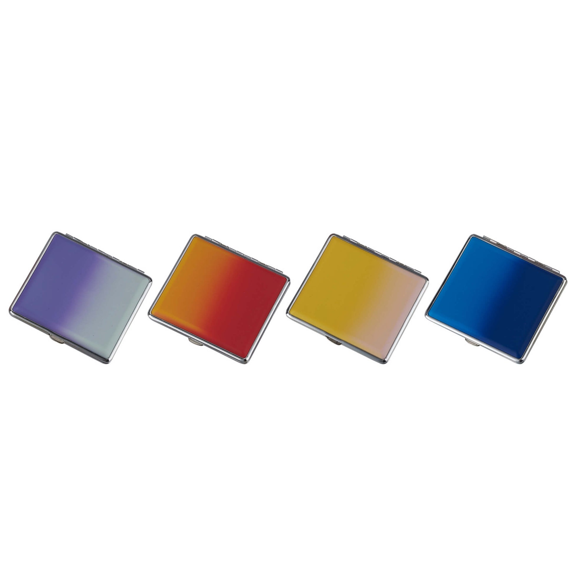 Porta sigarette metallo color gradient effetto gradiente blocco clip T05053L