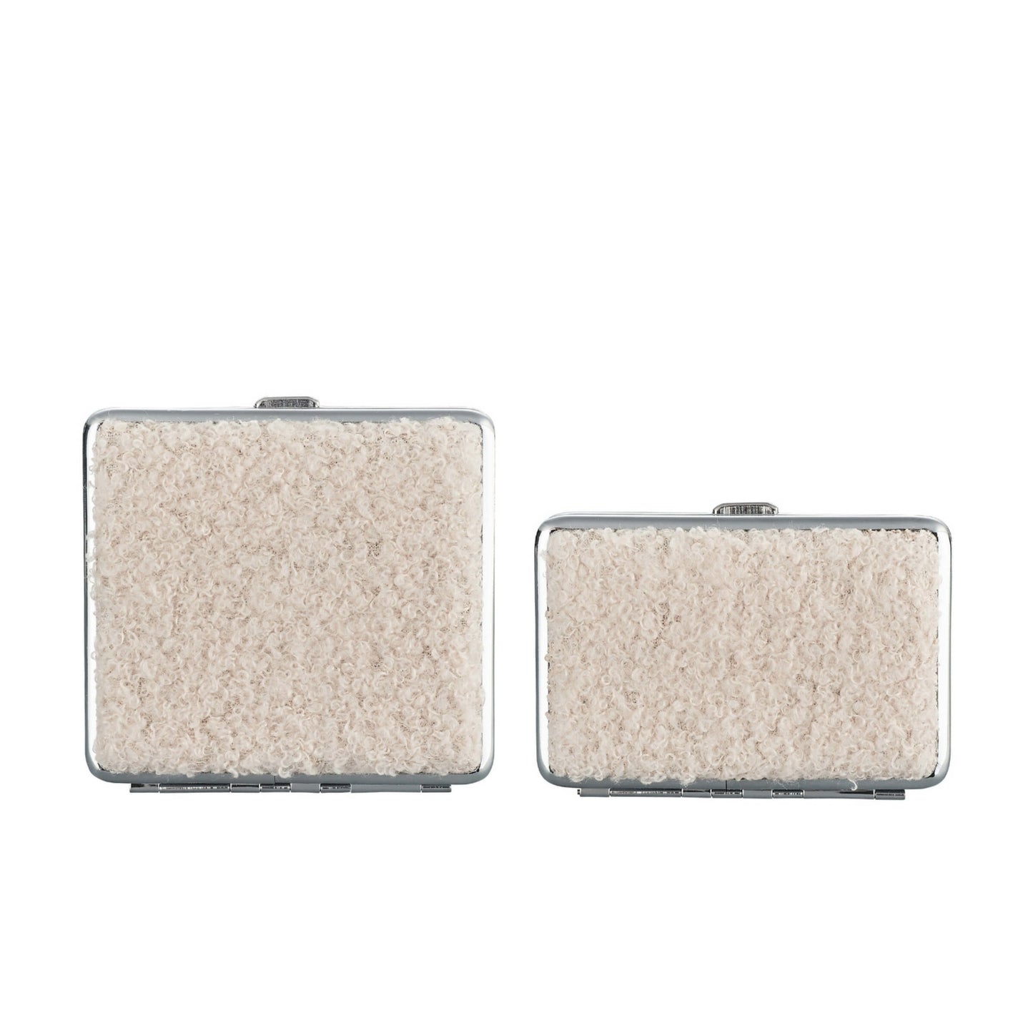 PORTA SIGARETTE IN METALLO E FLEECE - 40519132