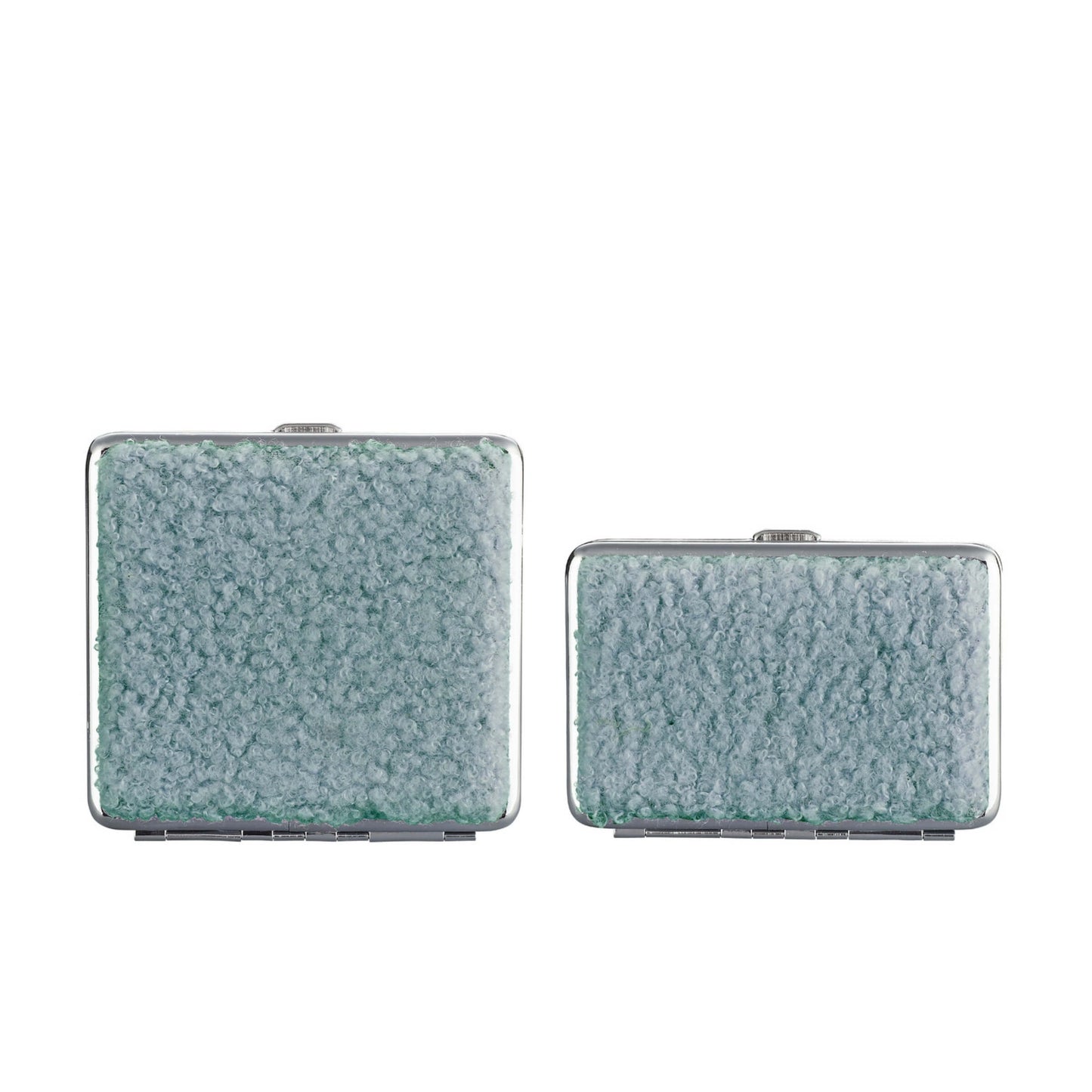 PORTA SIGARETTE IN METALLO E FLEECE - 40519132