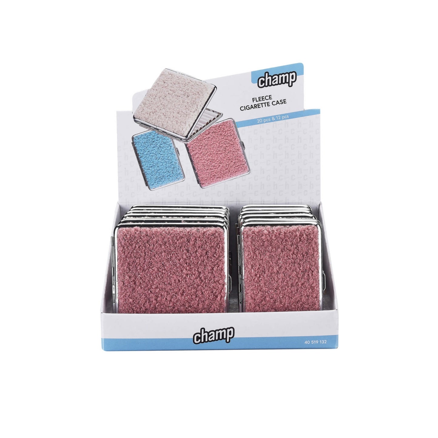 PORTA SIGARETTE IN METALLO E FLEECE - 40519132