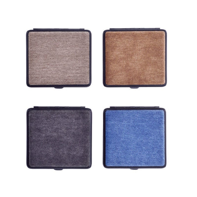 Portasigarette canvas tessuto 4 varianti colore struttura rigida T052558
