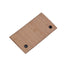 BORSA PORTA TABACCO EFFETTO LINO CON CHIUSURA A BOTTONI + 3 CERNIERE E PORTA CARTINE - 16x9cm - 40509070