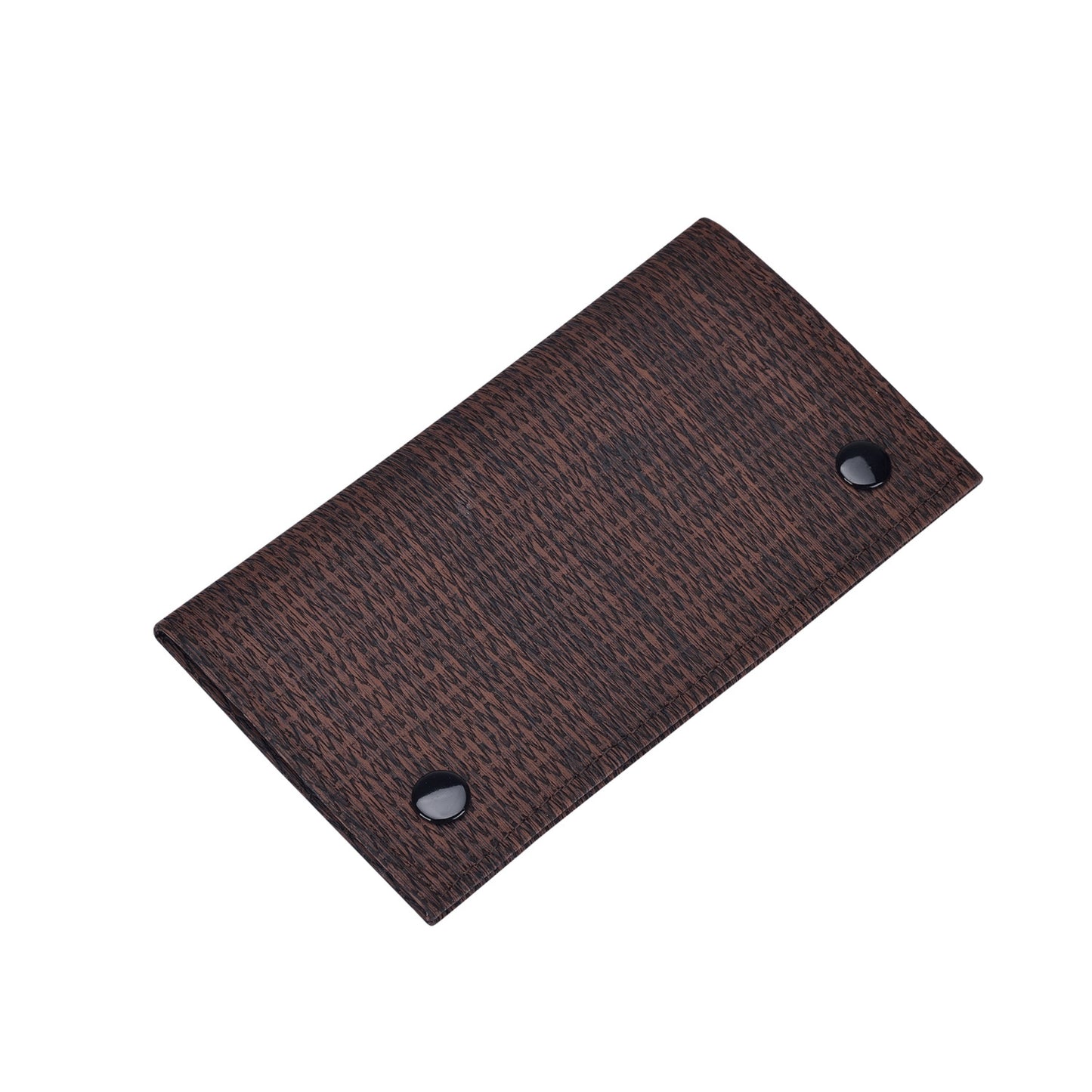 BORSA PORTA TABACCO EFFETTO LINO CON CHIUSURA A BOTTONI + 3 CERNIERE E PORTA CARTINE - 16x9cm - 40509070