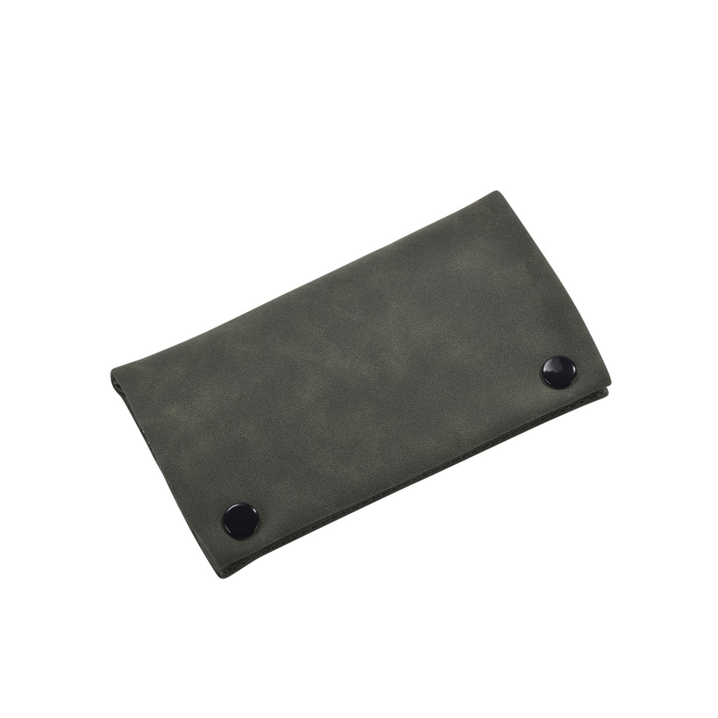 BORSA PORTA TABACCO CON CHIUSURA A BOTTONI + 2 CERNIERE INTERNE E PORTA CARTINE - 16x9cm - 40590516