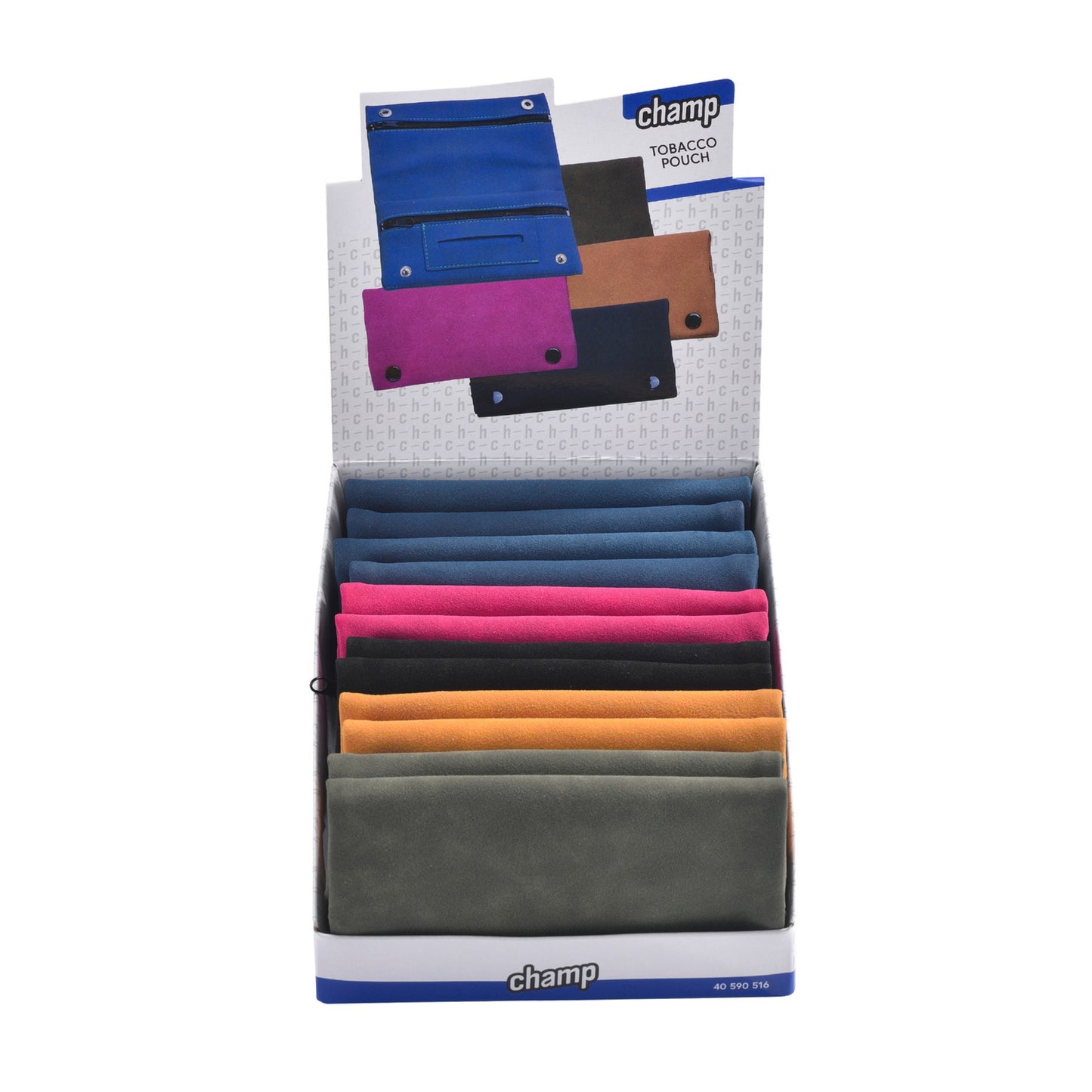 BORSA PORTA TABACCO CON CHIUSURA A BOTTONI + 2 CERNIERE INTERNE E PORTA CARTINE - 16x9cm - 40590516