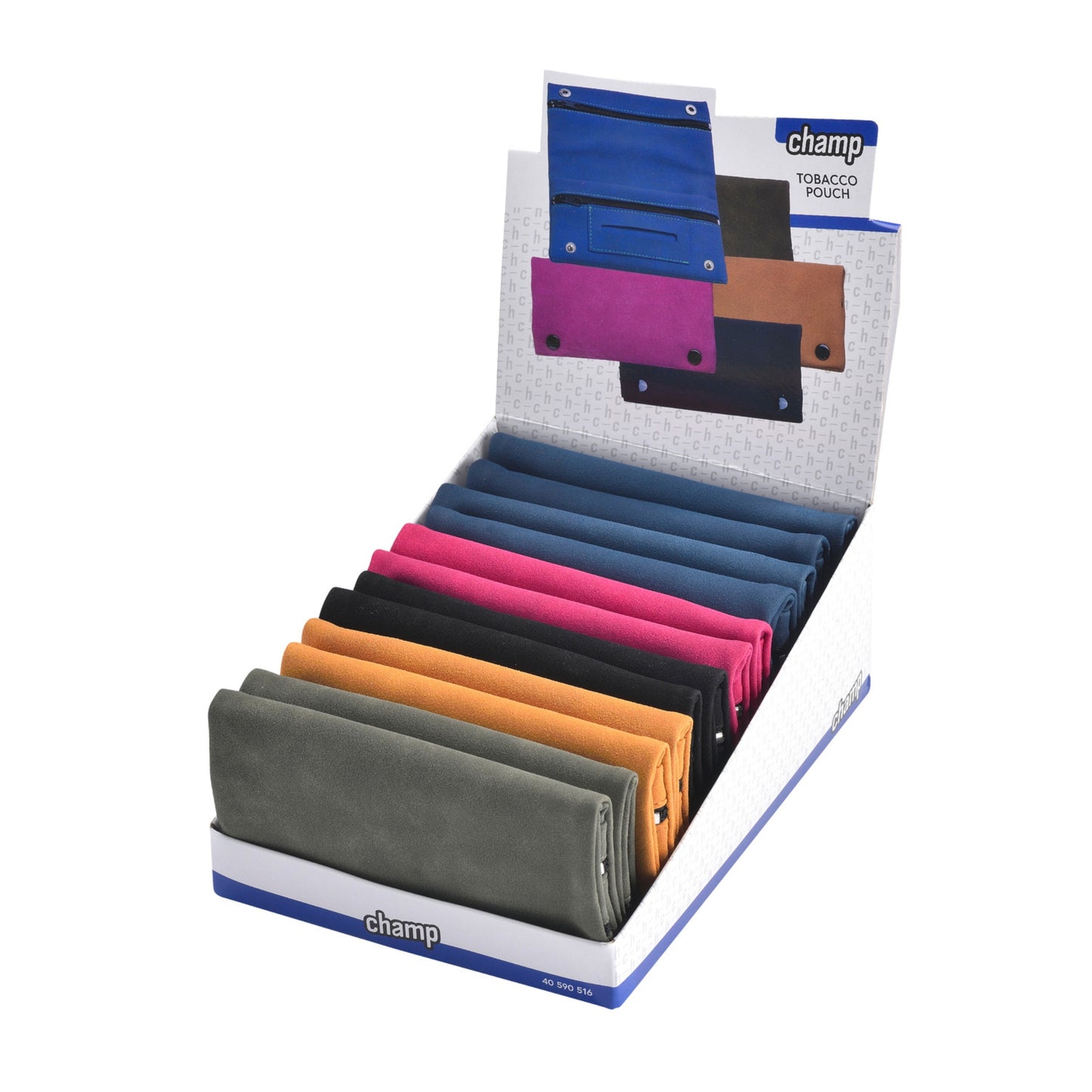 BORSA PORTA TABACCO CON CHIUSURA A BOTTONI + 2 CERNIERE INTERNE E PORTA CARTINE - 16x9cm - 40590516