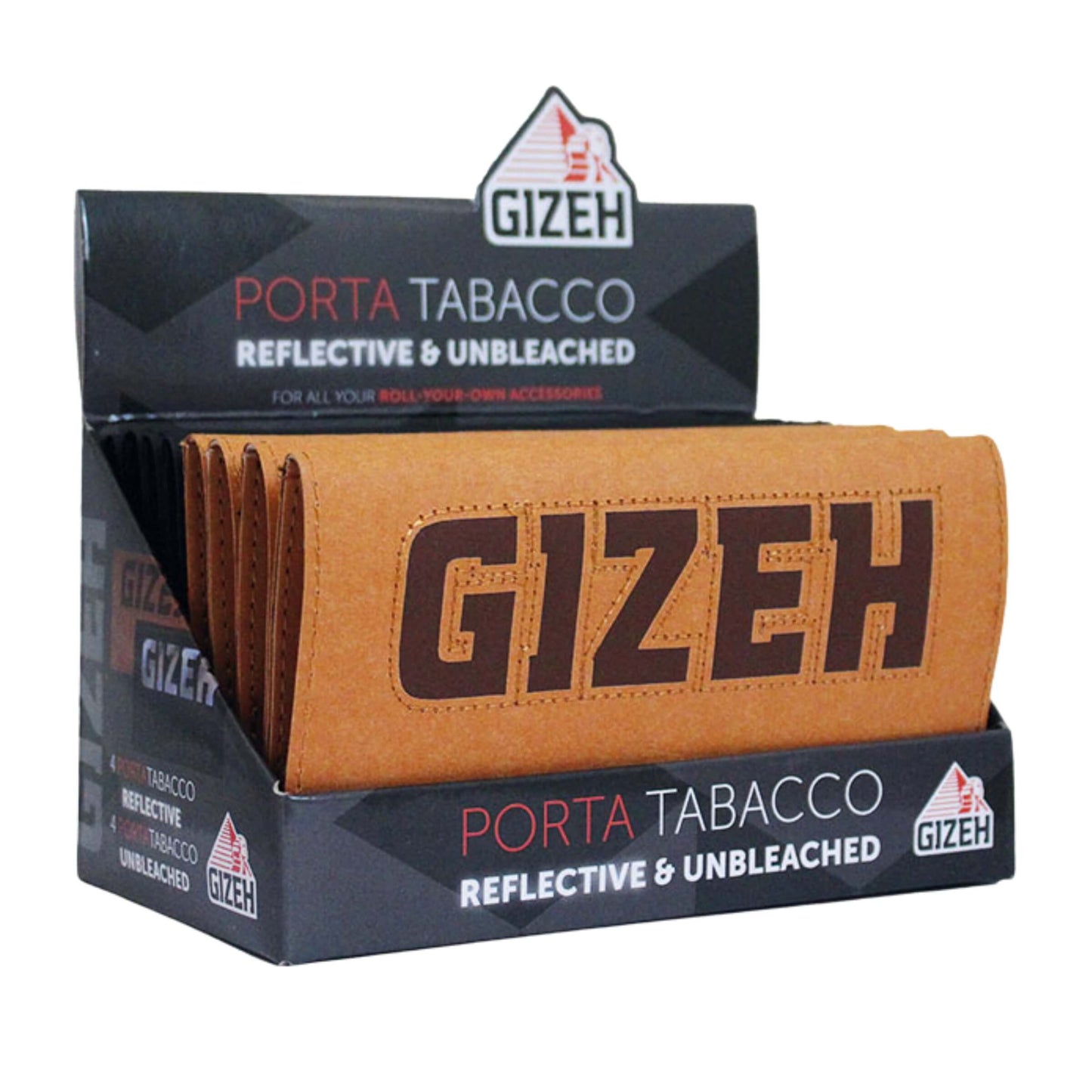 Borsa Portatabacco Gizeh con Tasche Porta Cartine e Chiusura in Velcro - GIZ0176
