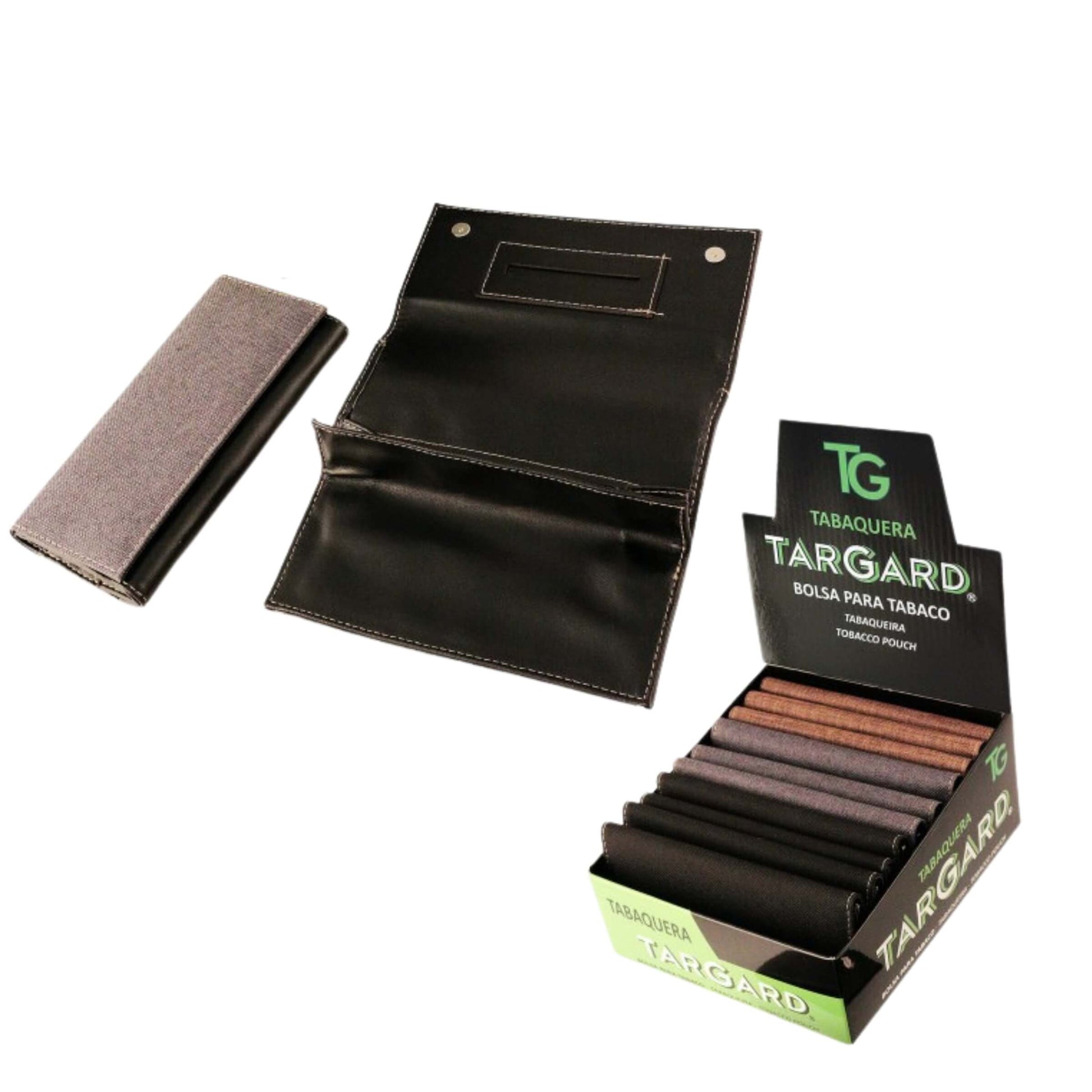 Borsa porta tabacco Targard texture Cordura 18x9cm resistente usura strappi e acqua