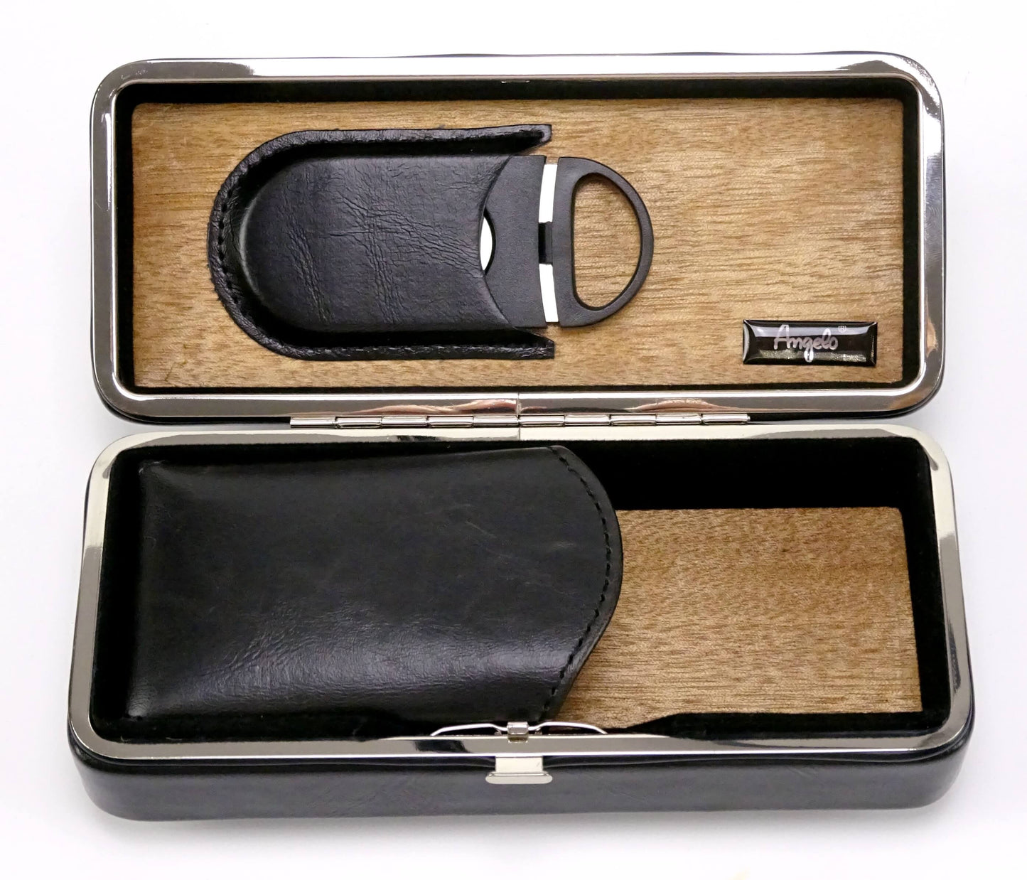 HUMIDOR DAL NEGRO DA VIAGGIO 2 SIGARI + TAGLIASIGARI 003177