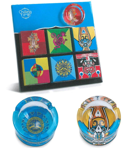 ESPOSITORE ASSORTITO POSACENERI WORLD (7PZ) CO04009