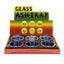 Posacenere Atomic vetro placcato riflessi cangianti stabile T07297H