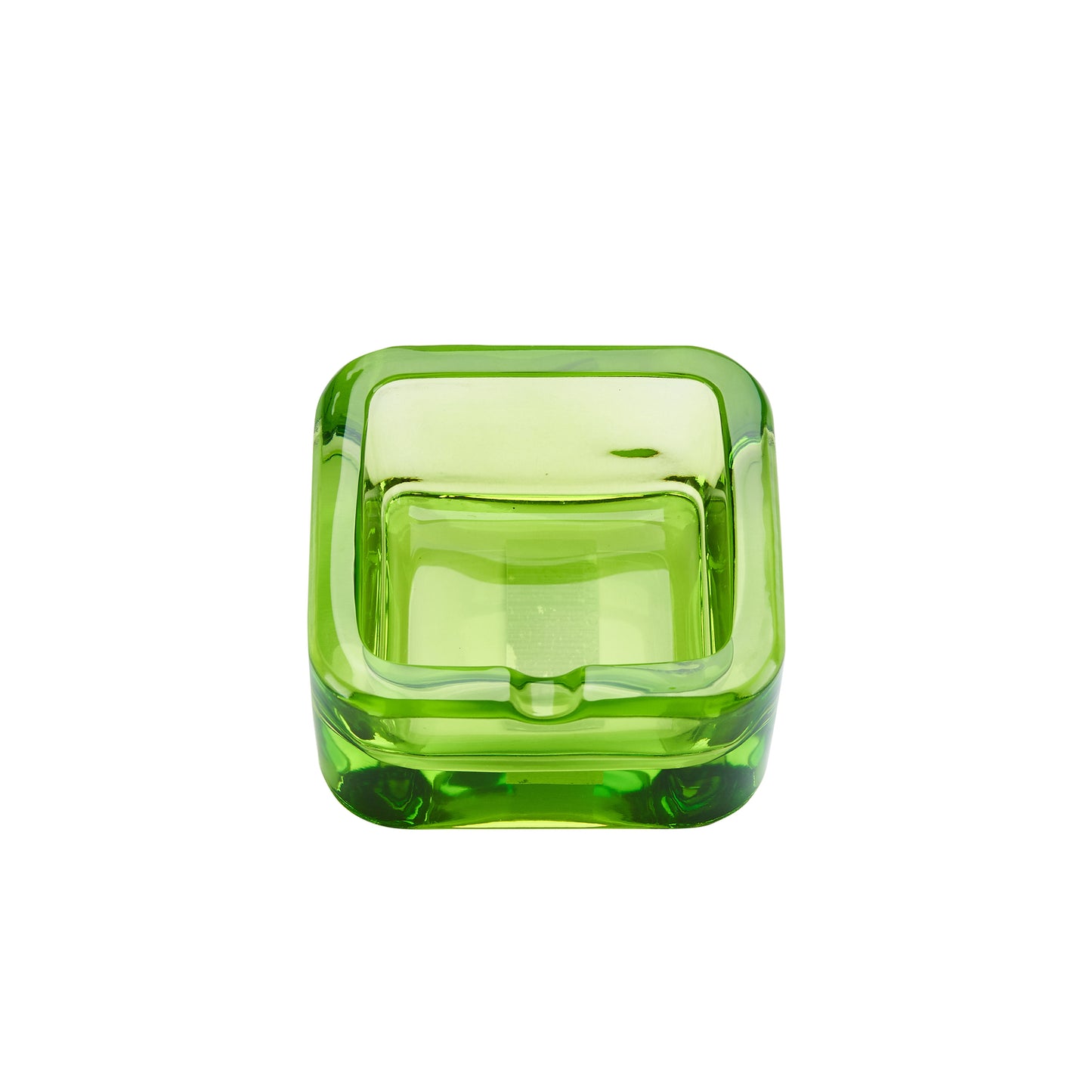 Posacenere Champ Color vetro fumé 7,6x3,7cm vista laterale T07297J