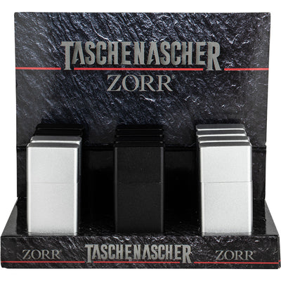POSACENERE ZORR NERO/ARGENTO OPACO - 49320
