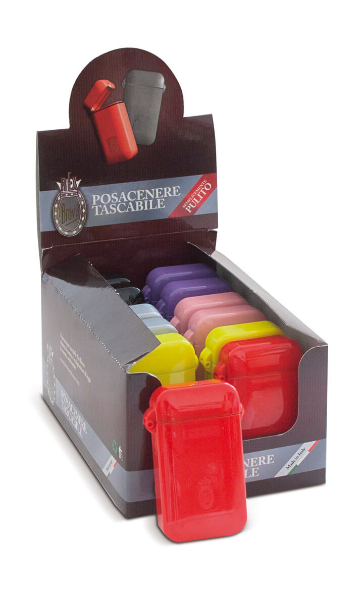 POSACENERE BRAVO IN PLASTICA (12PZ)