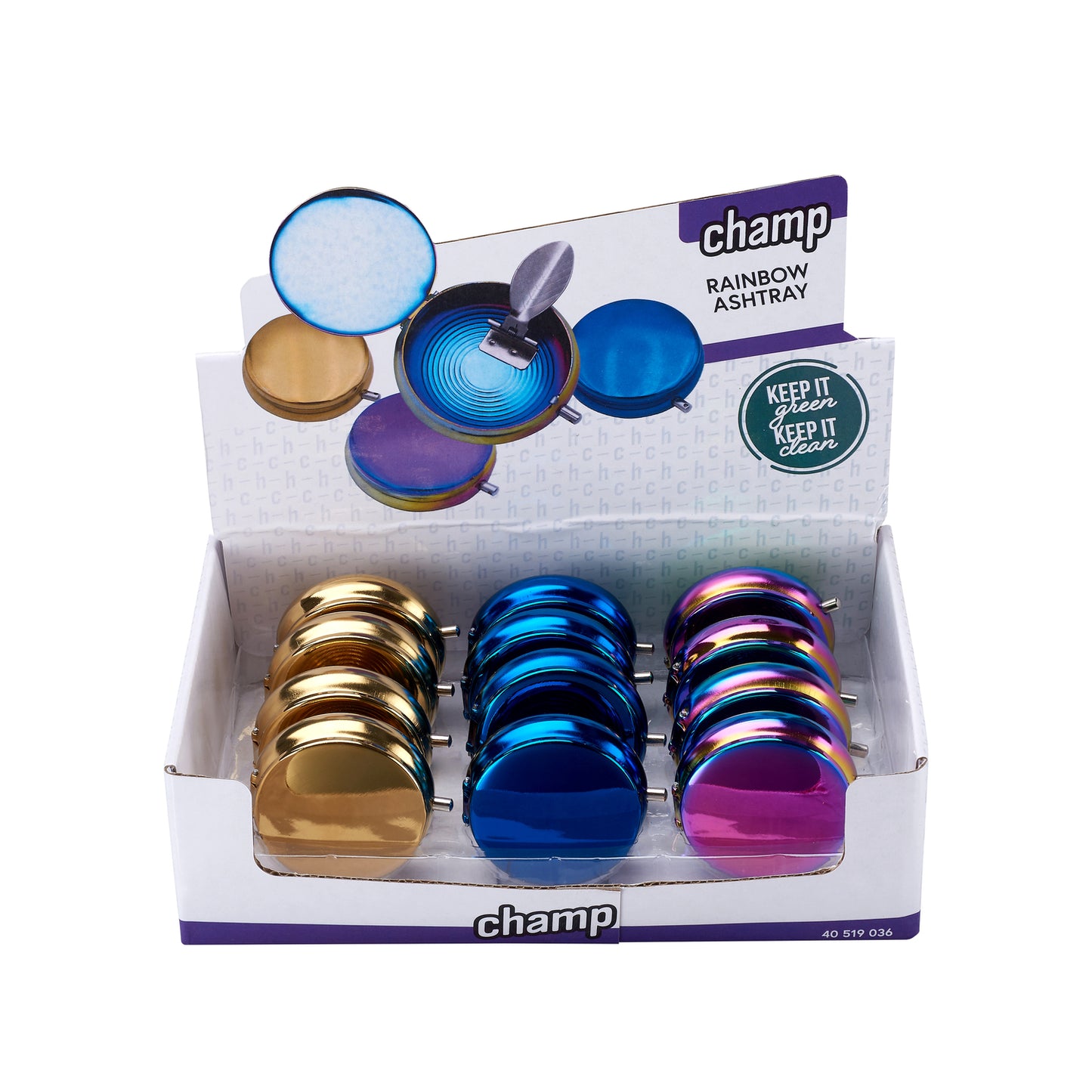 1 POSACENERE DA TASCA RAINBOW - 40519036