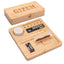 Gizeh Magnetic Bamboo Tray scomparti accessori aperti