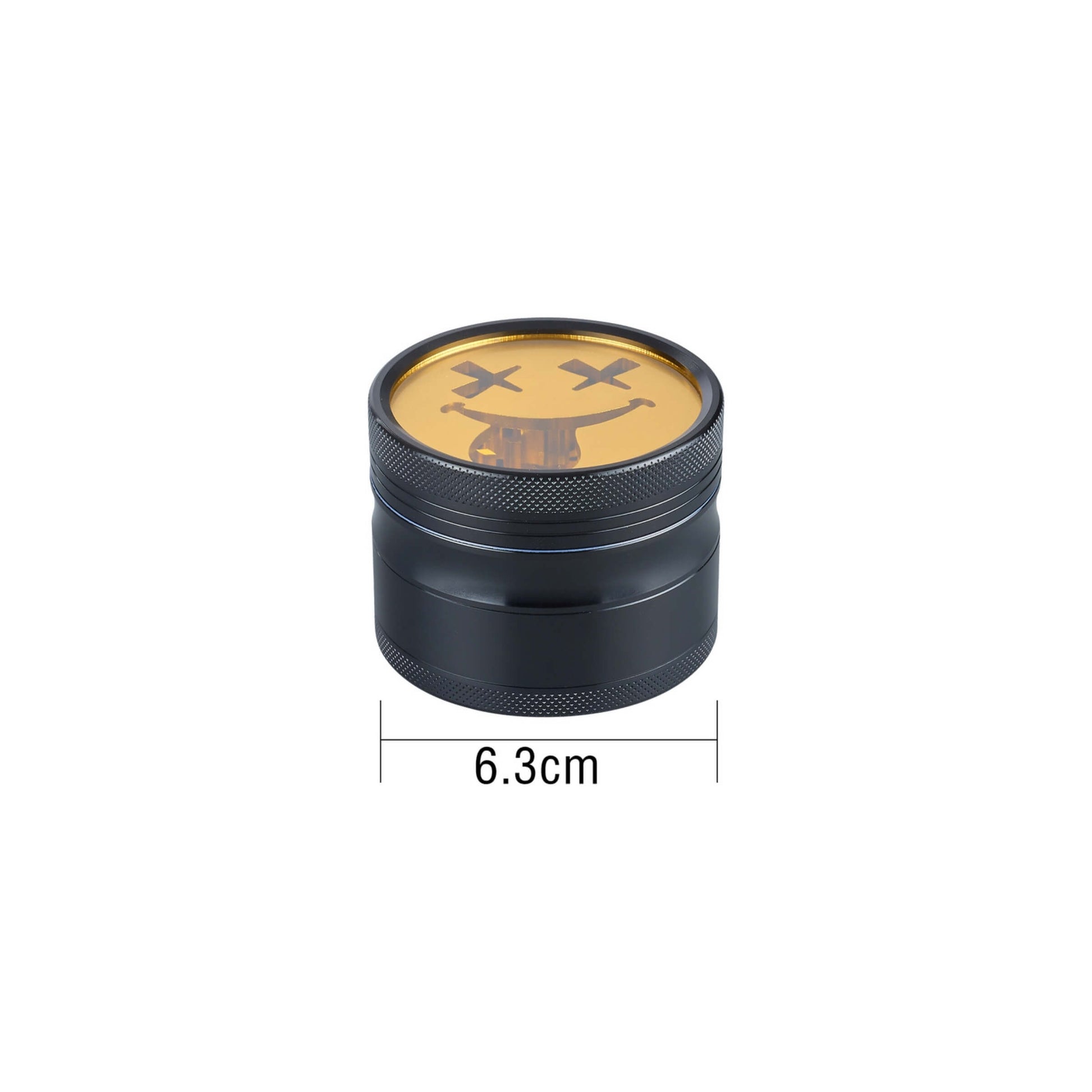 Grinder Champ High Funny Face 63mm contenitore raccolta erbe tritate