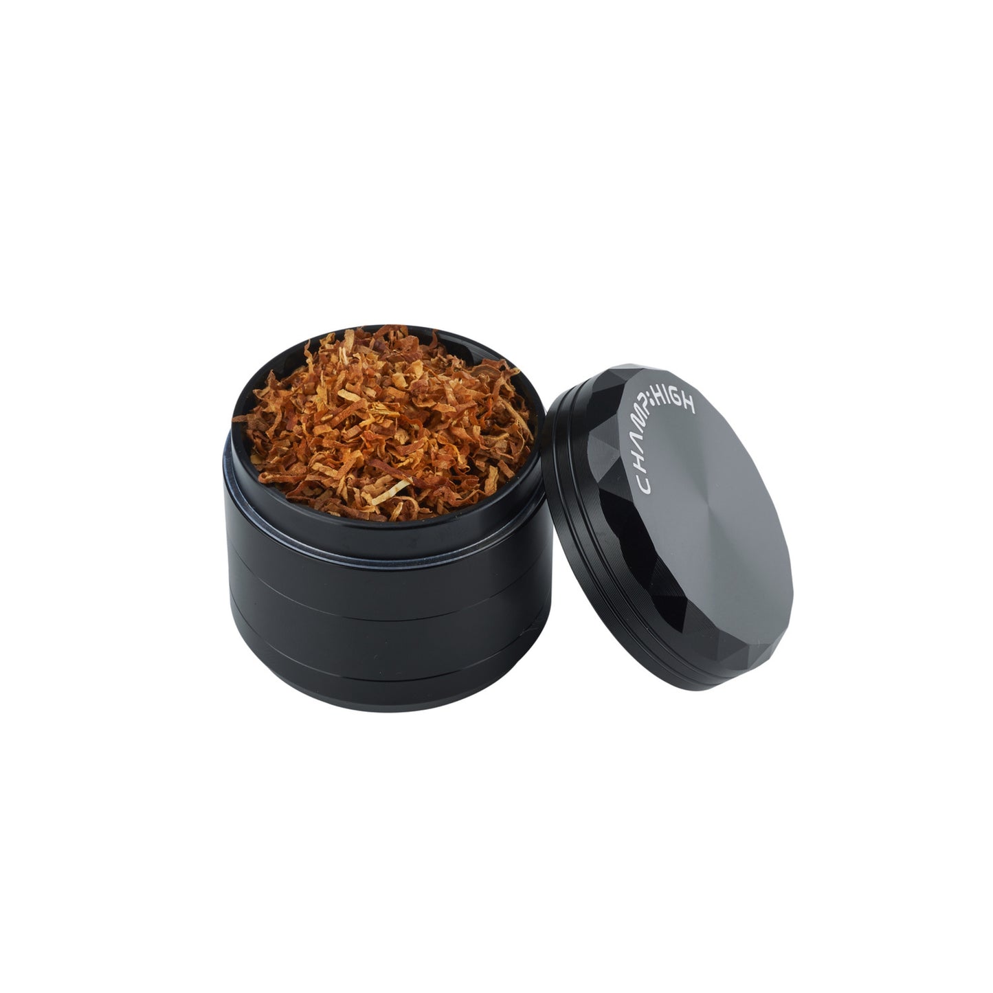 Grinder Classic alluminio 50mm contenitore raccolta polveri fini