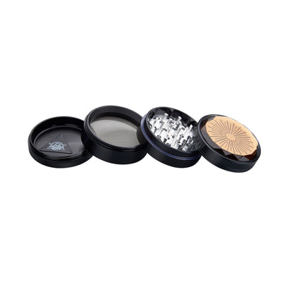 Grinder Stone Effect 63mm camera macinazione e rete filtraggio
