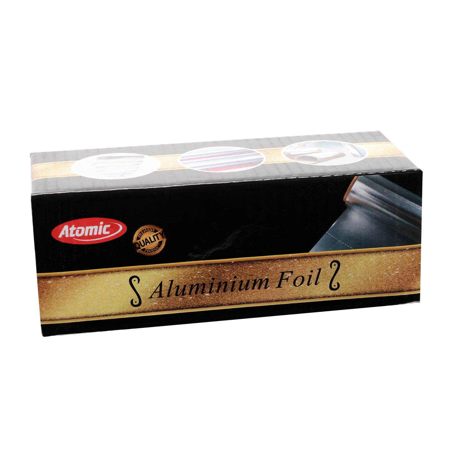Fogli alluminio Atomic narghilè - dettaglio perforazioni standard