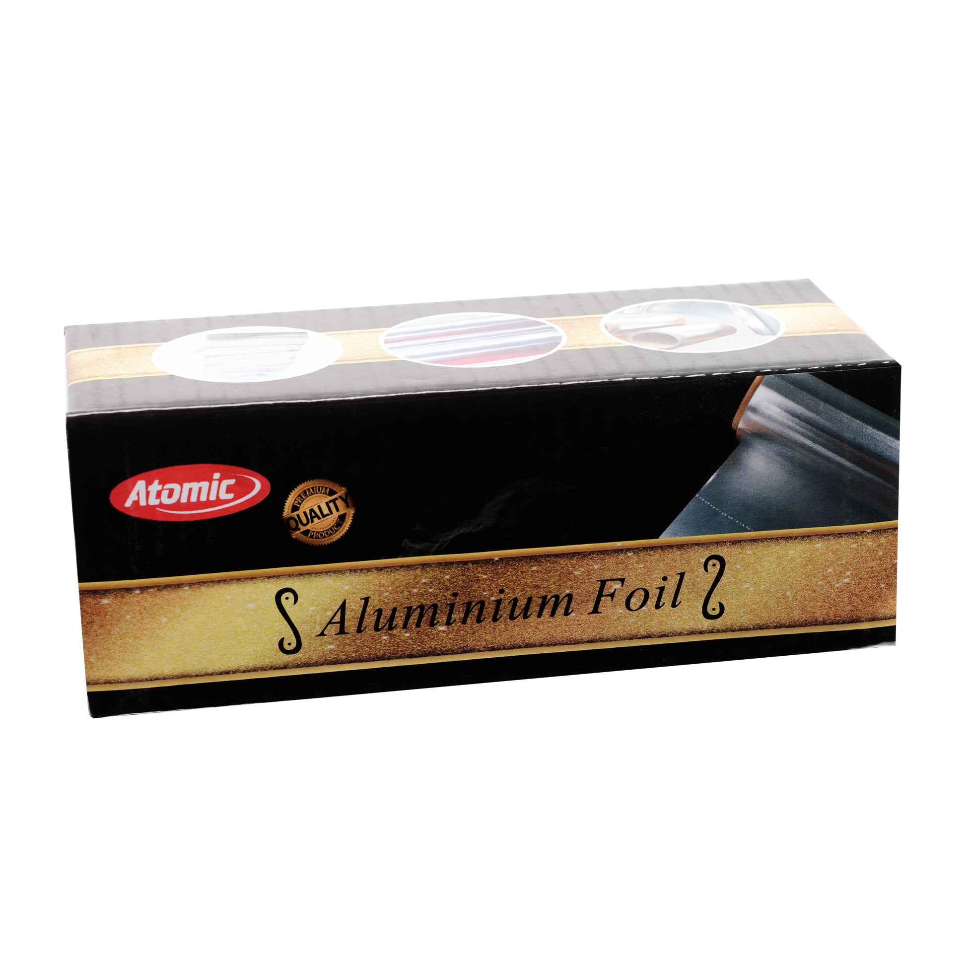 Fogli alluminio Atomic narghilè - dettaglio perforazioni standard