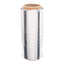 Rotolo fogli alluminio narghilè Atomic 100pz pretagliati e preforati - 12cm x 12cm
