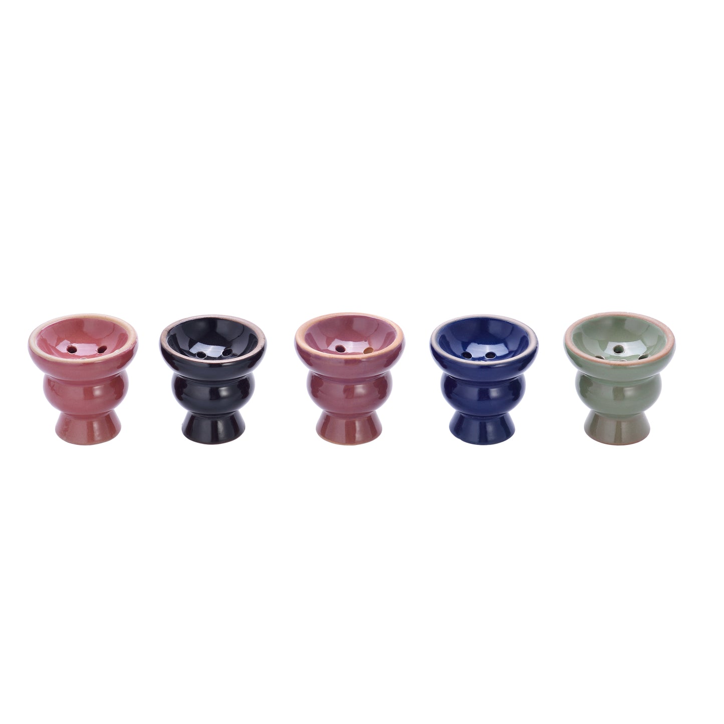 Ciotola in ceramica 6x6 cm per cibo e acqua - uso universale cani e gatti