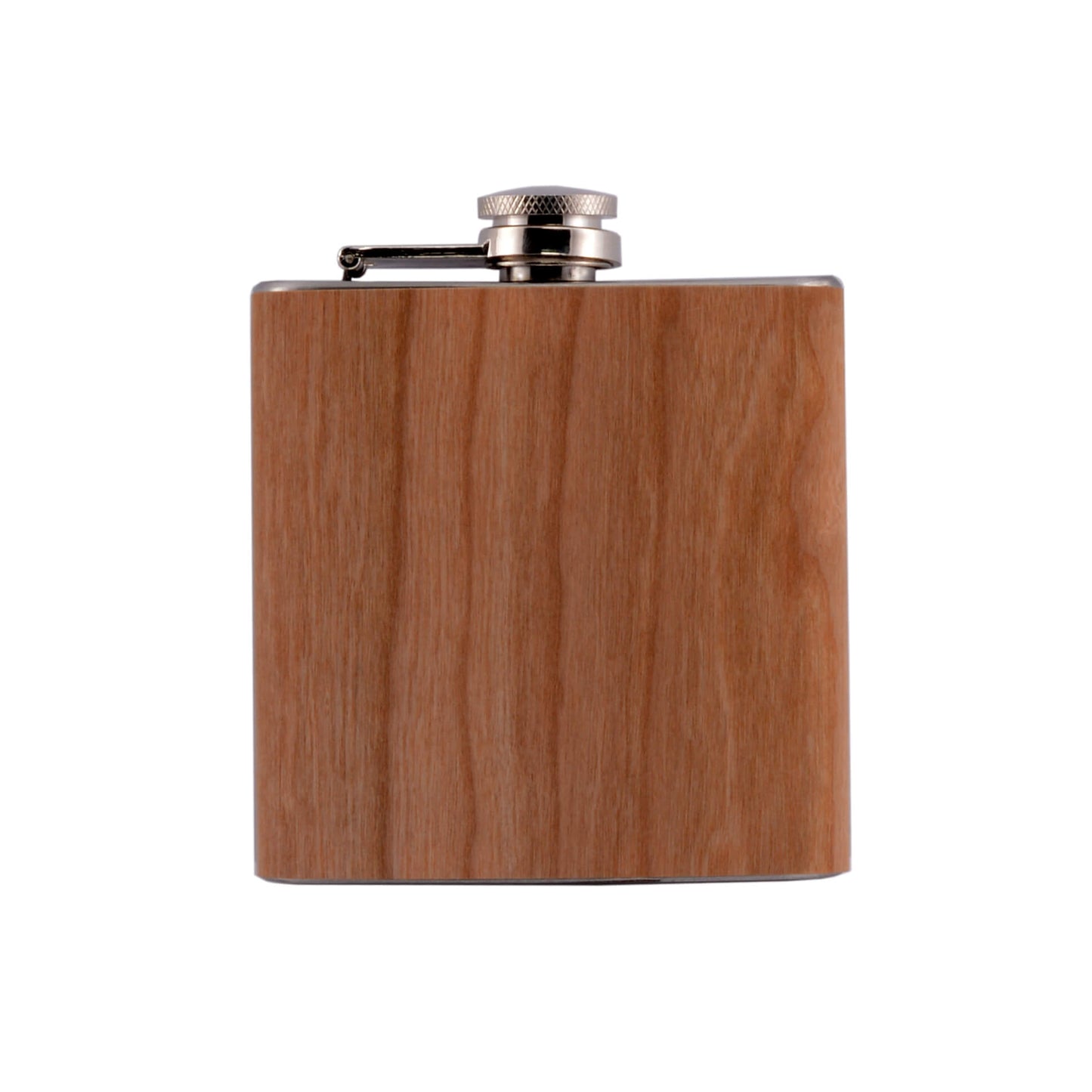 Fiaschetta acciaio inox 6oz 180ml effetto legno