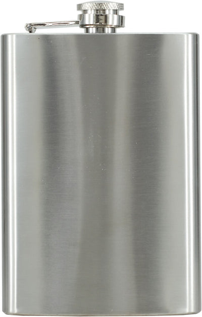 Fiaschetta acciaio inox 8oz 240ml finitura satinata