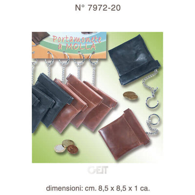 PORTAMONETE COIN SPRING IN CARTELLA   7972-20
