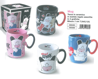 TAZZA IN CERAMICA HELLO SPANK