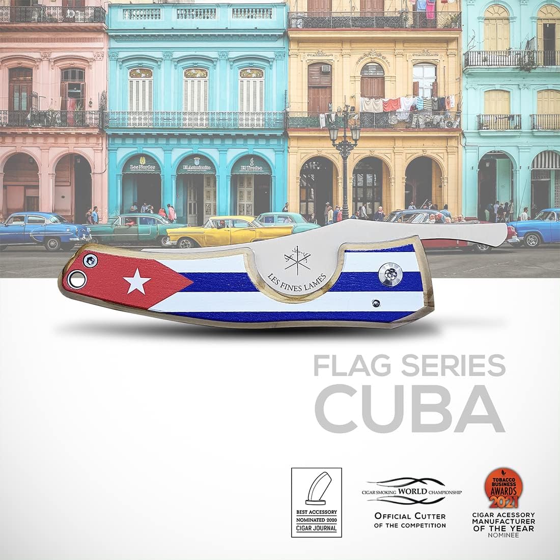 Les Fines Lames TAGLIASIGARI LE PETIT FLAG-CUBA LIGHT