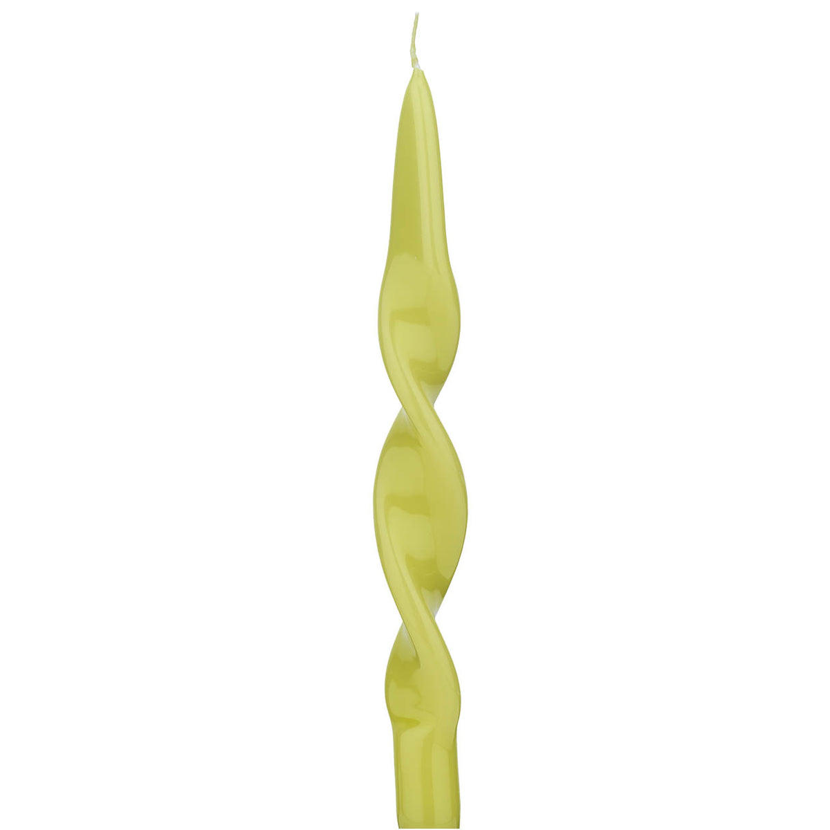 Bagutta Tendence Candele a Spirale Verde Chiaro 27x2,2 cm, 4 pezzi