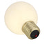 Bagutta Lampada LED a Vaso in Vetro Beige Ricaricabile USB 25 cm