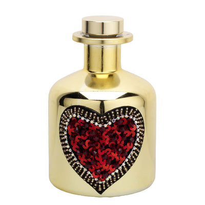Bagutta Profumatore per Ambienti Cuore Oro Fragranza Agrumi 200 ml 11 cm